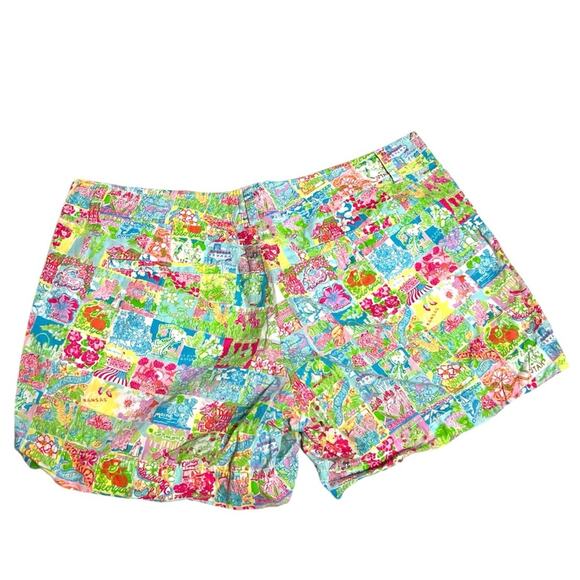 Lilly Pulitzer Pants - Lilly Pulitzer State of Mind Callahan Shorts Sz 10